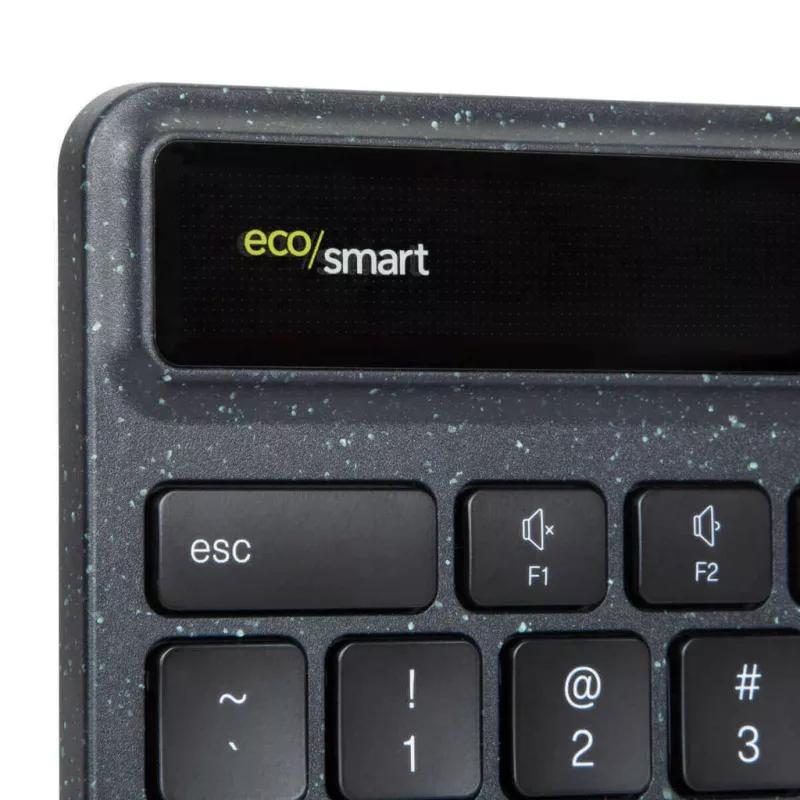 Targus Sustainable Energy Harvesting EcoSmart klaviatūra Universali Bluetooth QWERTZ Vokiška Juoda