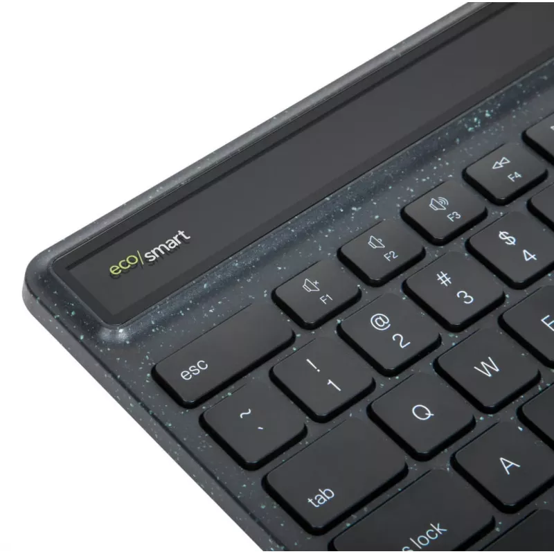 Targus Sustainable Energy Harvesting EcoSmart klaviatūra Universali Bluetooth QWERTZ Vokiška Juoda