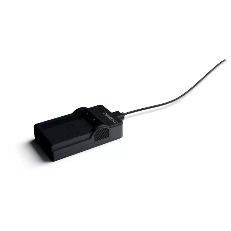 Duracell skaitmeninio fotoaparato akumuliatoriaus įkroviklis, USB, vidaus akumuliatoriaus įkroviklis, Nikon EN-EL9, juodas, 5 V, 5 V