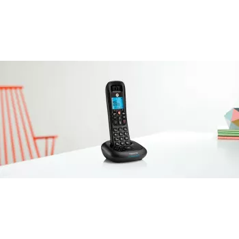 Motorola CD4001 DECT telefonas su skambintojo identifikavimu, juodas