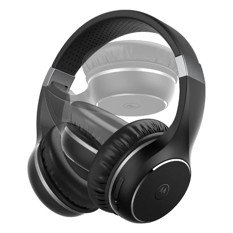 Motorola Moto XT220 ausinės belaidės ant galvos muzikai juodos