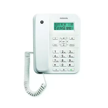 Motorola CT202 Analoginis telefonas su skambintojo ID, baltas