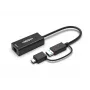 Origin Storage USB3.0 arba USB-C (su USB-C kištuku į USB3.0 lizdą adapteriu) į RJ45 Gigabit adapteris