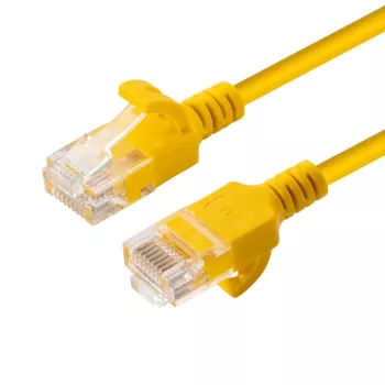 Microconnect V-UTP6A015Y-plonas tinklo kabelis Geltona 1,5 m Cat6a U/UTP (UTP)