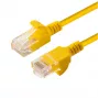 Microconnect V-UTP6A015Y-plonas tinklo kabelis Geltona 1,5 m Cat6a U/UTP (UTP)