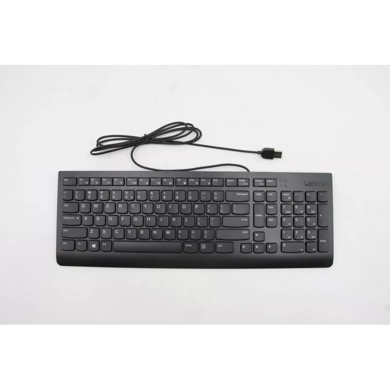 Lenovo USB Calliope klaviatūra universali QWERTY angliška juoda
