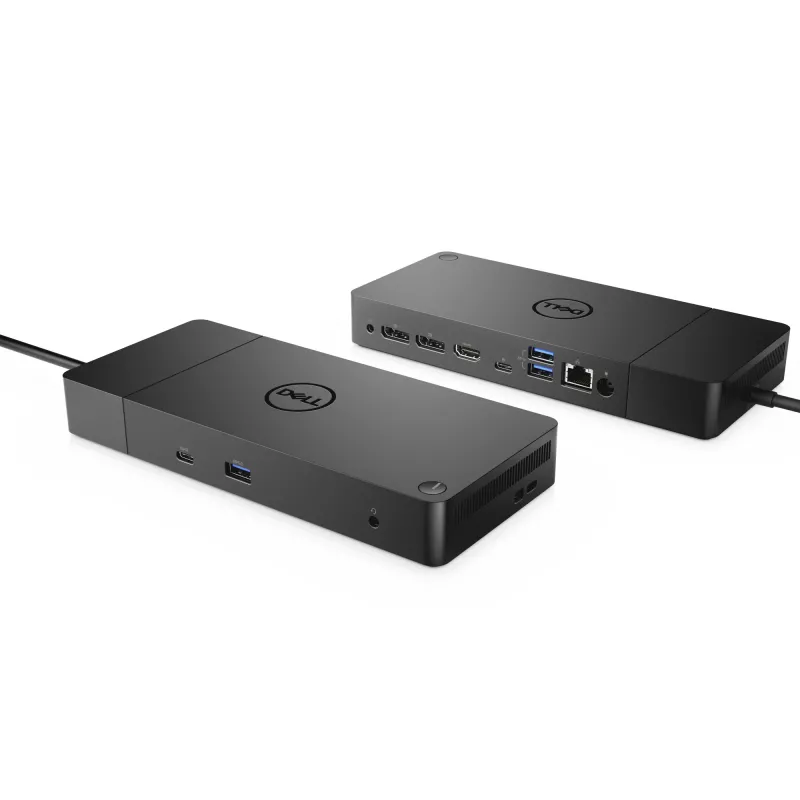 DELL WD19 laidinis USB 3.2 Gen 2 (3.1 Gen 2) Type-C juodas