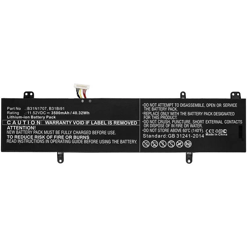 CoreParts MBXAS-BA0178 nešiojamojo kompiuterio atsarginė dalis Baterija