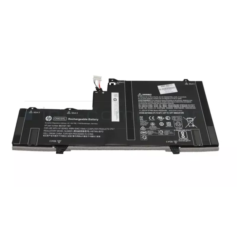 HP 863280-006 nešiojamojo kompiuterio atsarginė dalis Baterija
