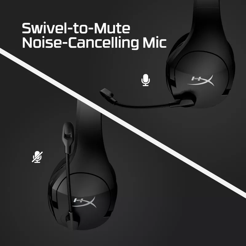 HyperX Cloud Stinger Core – belaidės žaidimų ausinės + 7.1 (juodos)