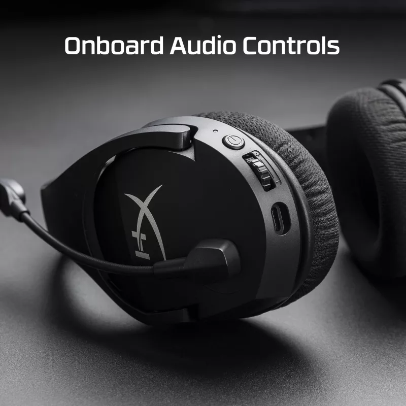 HyperX Cloud Stinger Core – belaidės žaidimų ausinės + 7.1 (juodos)