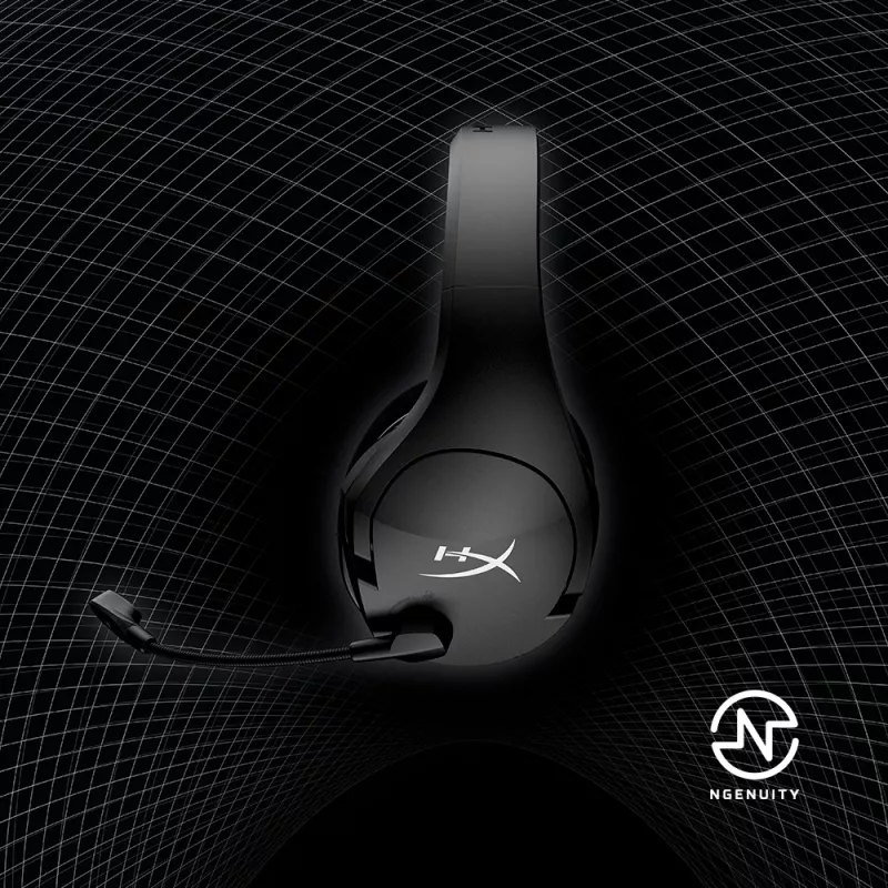 HyperX Cloud Stinger Core – belaidės žaidimų ausinės + 7.1 (juodos)