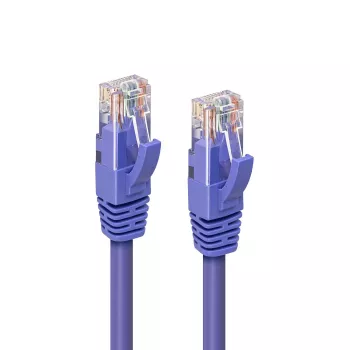 „Microconnect MC-UTP6A10P“ tinklo kabelis, violetinis, 10 m, Cat6a, U/UTP (UTP)