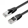 Microconnect SSTP601S tinklo kabelis juodas 1 m Cat6 S/FTP (S-STP)