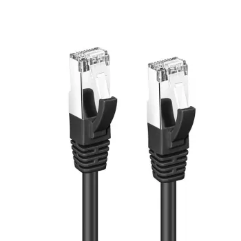 Microconnect SSTP601S tinklo kabelis juodas 1 m Cat6 S/FTP (S-STP)