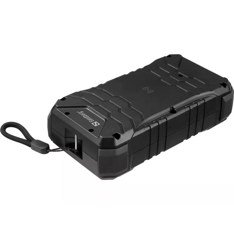 Sandberg Survivor Powerbank 27000 PD65W, 27000 mAh, Power Delivery, Quick Charge 3.0, belaidis įkrovimas, juoda