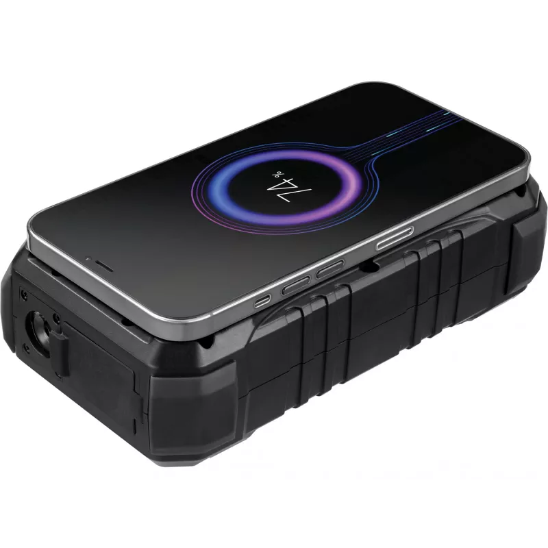 Sandberg Survivor Powerbank 27000 PD65W, 27000 mAh, Power Delivery, Quick Charge 3.0, belaidis įkrovimas, juoda