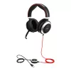 Jabra Evolve 80 MS Stereo, laidinis, biuras/skambučių centras, 646 g, ausinės, juoda