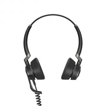 Jabra Engage 50 Stereo, laidinis, biurui / skambučių centrui, 20–20000 Hz, 96 g, ausinės, juodos