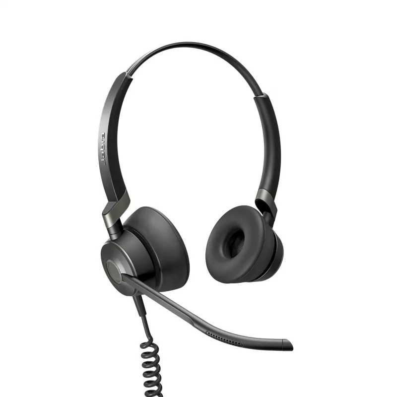 Jabra Engage 50 Stereo, laidinis, biurui / skambučių centrui, 20–20000 Hz, 96 g, ausinės, juodos