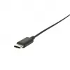 Jabra Biz 2300 Duo USB-C UC, laidinės, Biuras/Skambučių centras, 150 - 4500 Hz, 65 g, Ausinės, Juoda