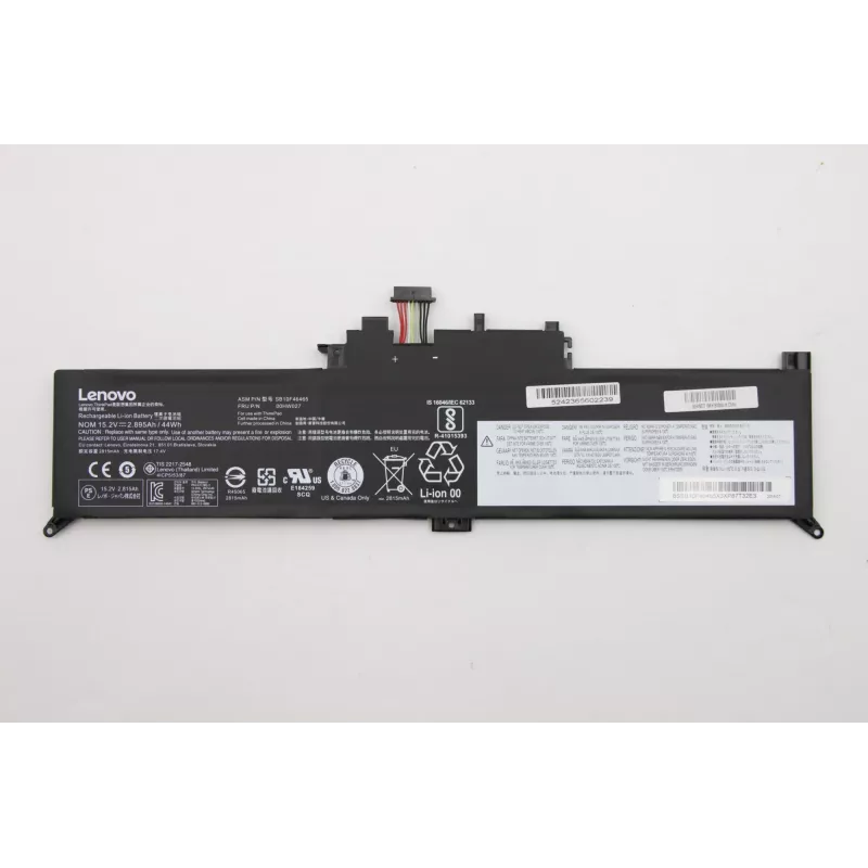 Lenovo 00HW027 nešiojamojo kompiuterio atsarginė dalis Baterija