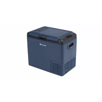 Šaldymo dėžė Outwell Arctic Chill 50 — elektrinis aušintuvas 45,3 l, -20–20 °C, kintamoji/nuolatinė srovė, LED ekranas, juoda/mėlyna