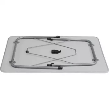 Stovyklavimo stalas easy camp Alder Table 540032 aliuminio rėmas pilkas viršus modelis 2025