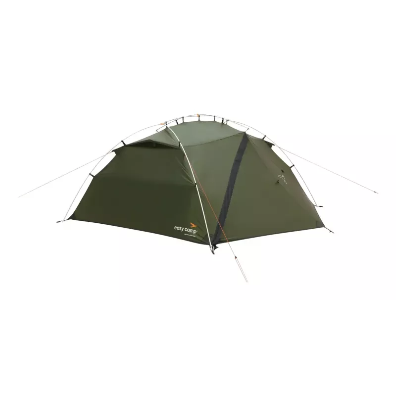 Kupolo/Iglo palapinė easy camp Rago 3 — 3 asmenų, tamsiai žalia, poliesterio išorinis sluoksnis ir dugnas, aliuminio lankai, 220×290 cm, 1,1 m aukščio