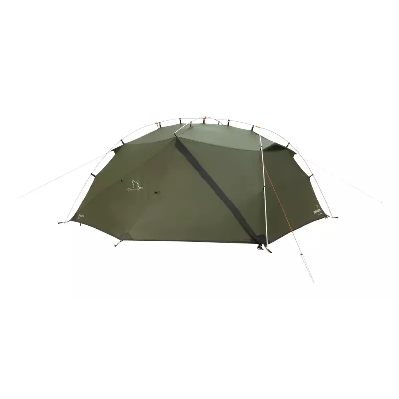 Kupolo/Iglo palapinė easy camp Rago 3 — 3 asmenų, tamsiai žalia, poliesterio išorinis sluoksnis ir dugnas, aliuminio lankai, 220×290 cm, 1,1 m aukščio