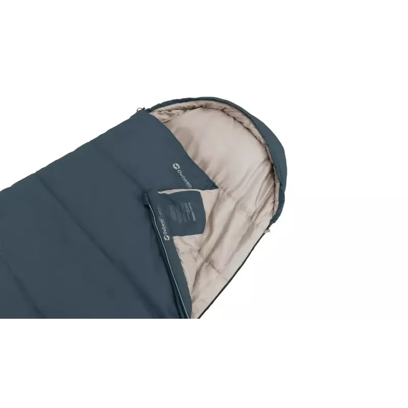 Miegmaišis Outwell 230478 pusiau stačiakampis poliesteris 2250×850 mm, 1,8 kg, mėlynas