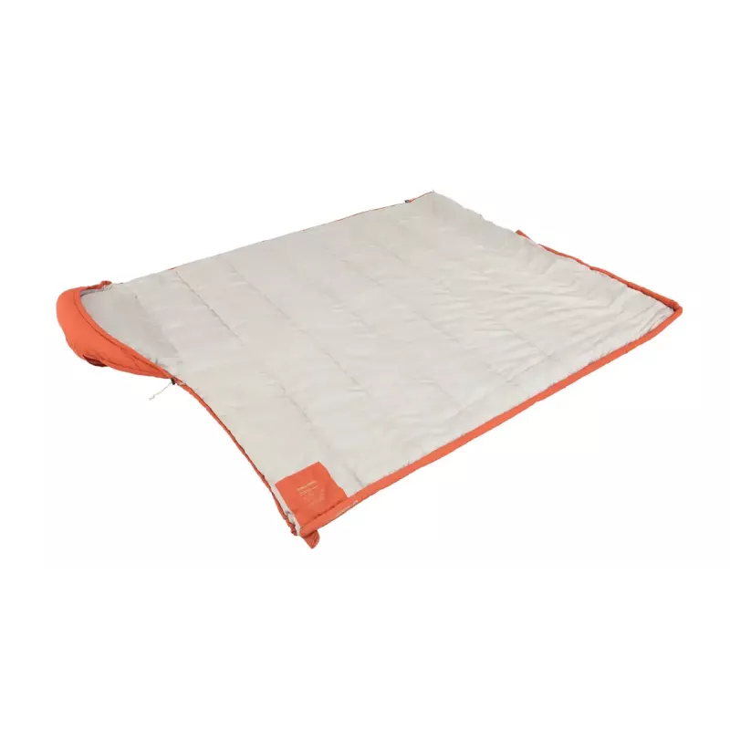 Miegmaišis Outwell 230477 suaugusiems, pusiau stačiakampis, poliesteris 2250×850 mm 1,8 kg oranžinis