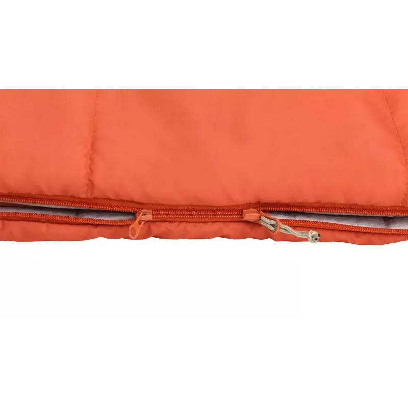 Miegmaišis Outwell 230477 suaugusiems, pusiau stačiakampis, poliesteris 2250×850 mm 1,8 kg oranžinis