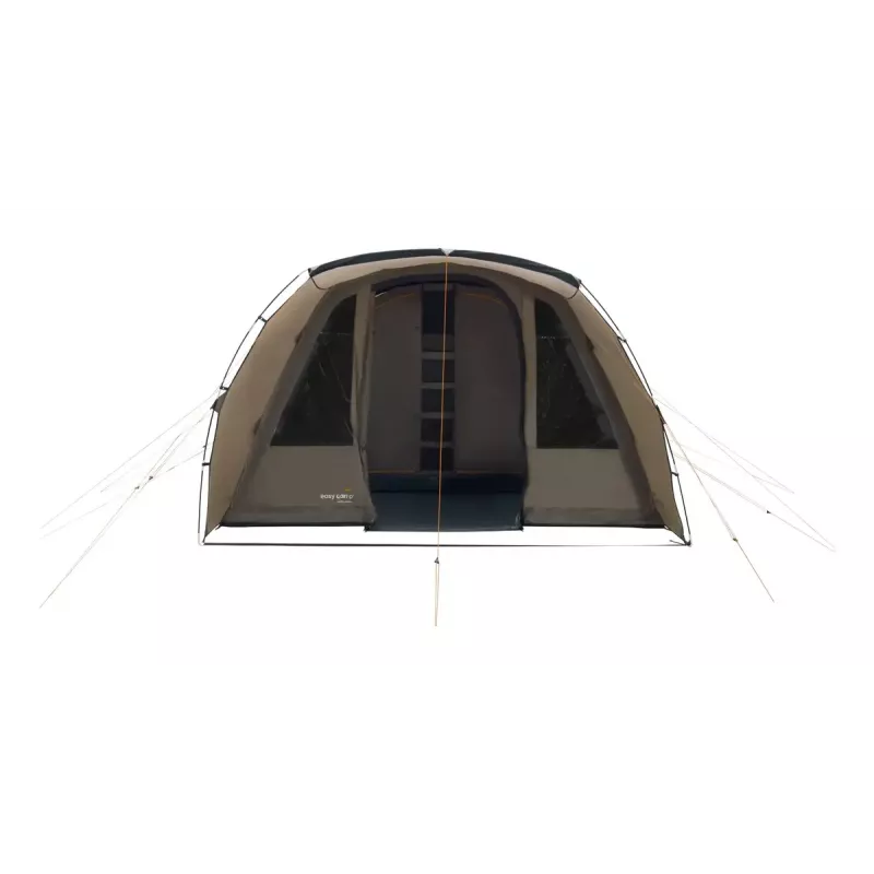 Tunelinė palapinė Easy Camp Brimnes 5 Air — 5 asmenims, 470×320×195 cm, poliesterio išorinis audeklas, polietileno dugnas, stiklo pluošto stiebai, atsparumas vandeniui 3 m