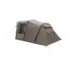 Tunelio palapinė Easy Camp Senja 4 Air — 4 asm., kietas rėmas, 3 m vandeniui atsparus tentas, 460×260×195 cm, ruda