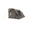 Tunelio palapinė Easy Camp Senja 4 Air — 4 asm., kietas rėmas, 3 m vandeniui atsparus tentas, 460×260×195 cm, ruda