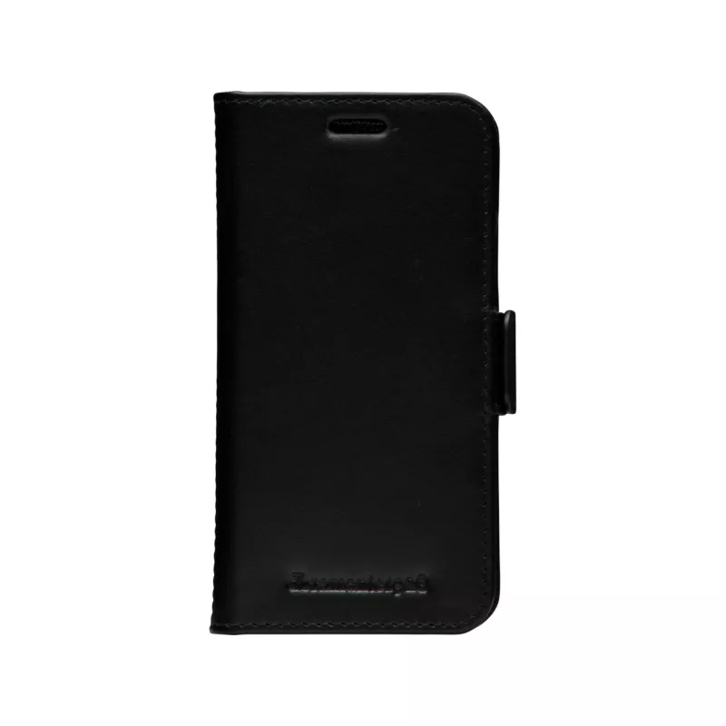 Piniginės tipo dėklas dbramante1928 Lynge, skirtas iPhone 12 mini 5,4 col. – juodas, 3 kortelių kišenės