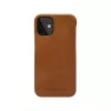 Dėklas-piniginė dbramante1928 Lynge, skirtas iPhone 12 mini (5,4 col.) – įdegio spalvos, 3 kortelių kišenės, stalinis stovas