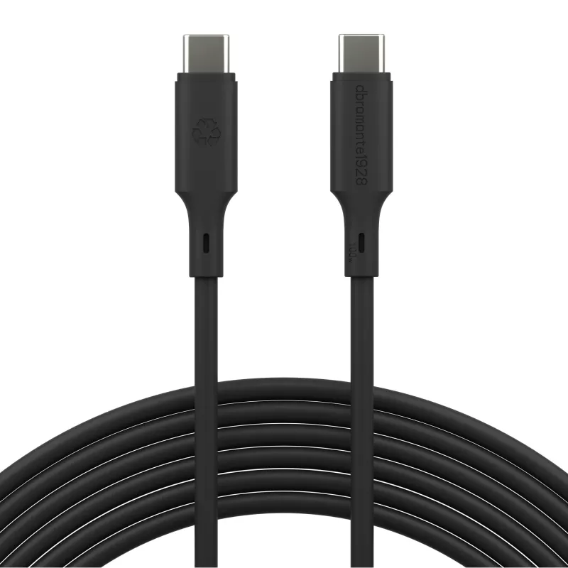 dbramante1928 Bulk – IT – kabelis – 3 m USB-C/USB-C 100W – juodas