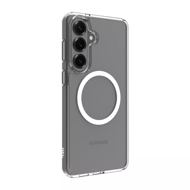 Telefono dėklas dbramante1928 Iceland Ultra D3O MAG, skirtas Samsung Galaxy S26+ — permatomas, plastikinis, tinka 6,7 colio ekranui