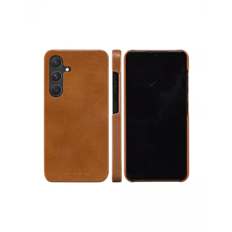 Dėklas-piniginė dbramante1928 Galaxy S24 Tan 3 kortelių skyreliai