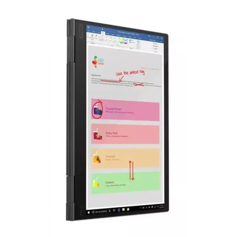 Hibridinis 2-in-1 nešiojamas kompiuteris T1A ThinkPad X1 Yoga Gen 4 — Intel Core i5-8365U, 14 colių lietimui jautrus, 8 GB, 256 GB SSD, Windows 11 Pro, pilkas