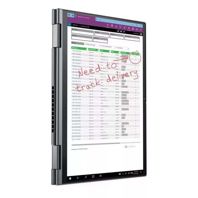 2-in-1 hibridinis nešiojamasis kompiuteris T1A Lenovo ThinkPad X1 Yoga Gen 6 — 14 col. jutiklinis, Intel i7-1185G7, 32 GB RAM, 512 GB SSD, Windows 11 Pro, Pilka