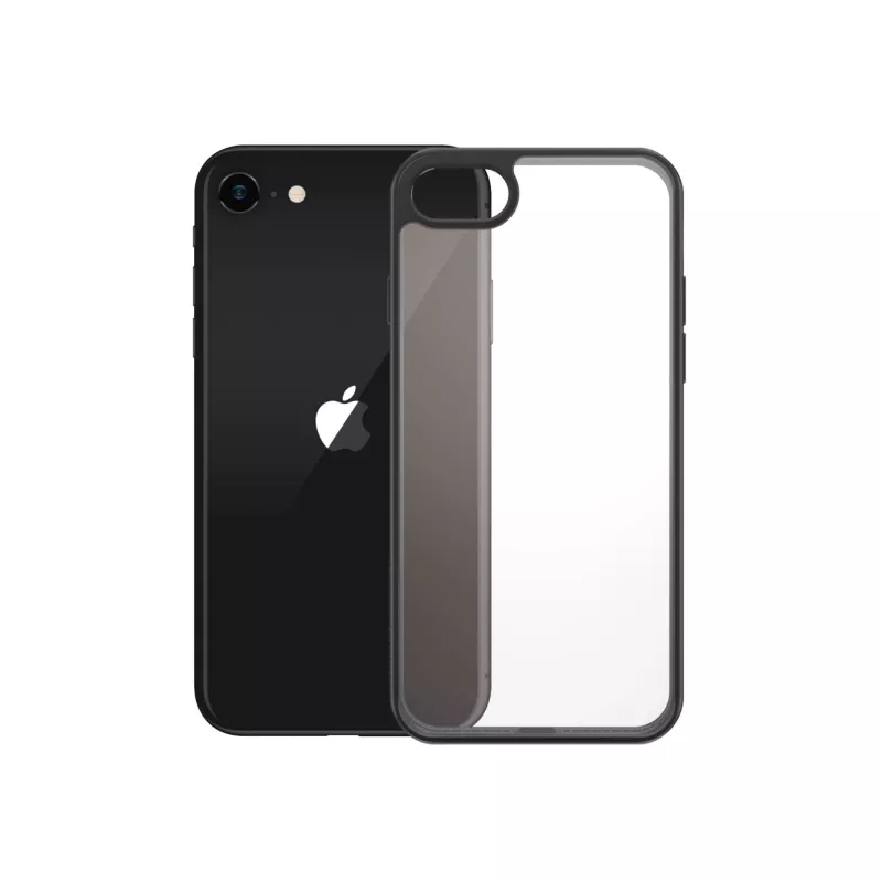 PanzerGlass® ClearCase iPhone 8 | 7 | SE (2020/2022) | Juoda