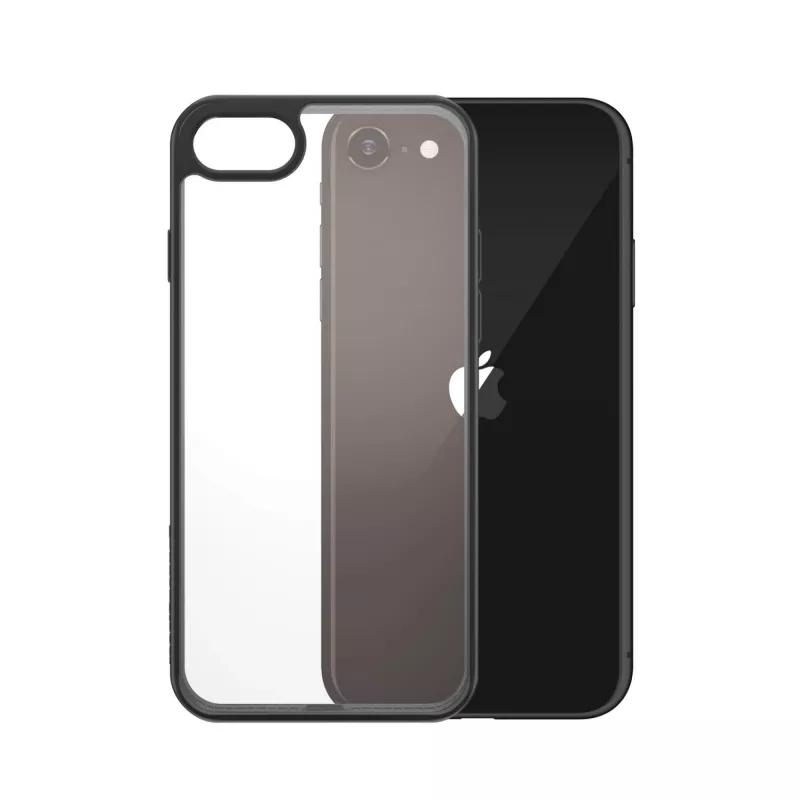PanzerGlass® ClearCase iPhone 8 | 7 | SE (2020/2022) | Juoda