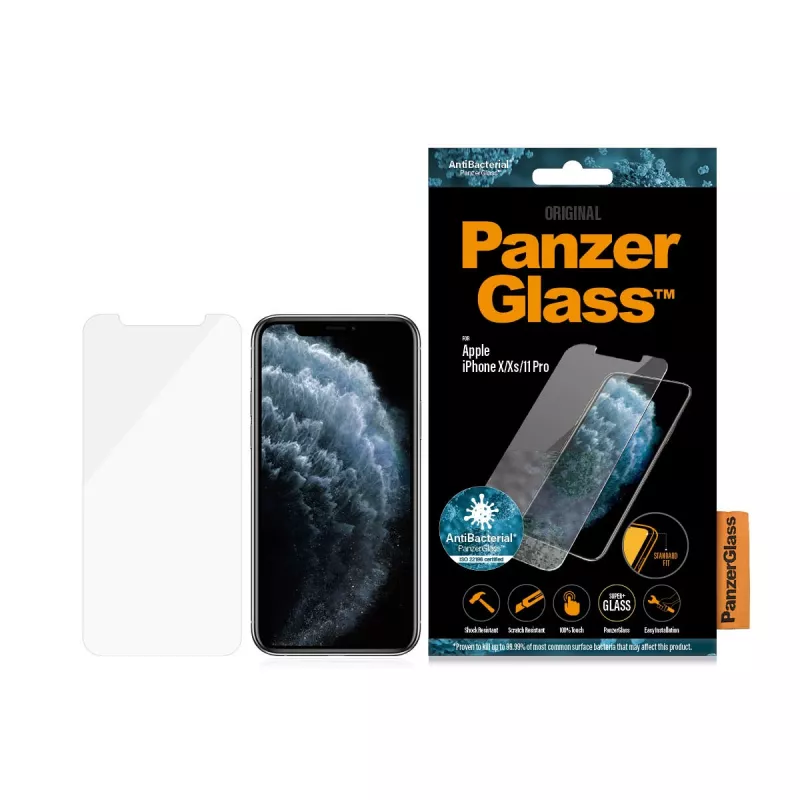 PanzerGlass ® Ekrano apsauga iPhone 11 Pro | Xs | X | Standard Fit