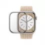 PanzerGlass ® visą korpusą dengiantis dėklas Apple Watch Series 9 | 8 | 7 | 45 mm | skaidrus