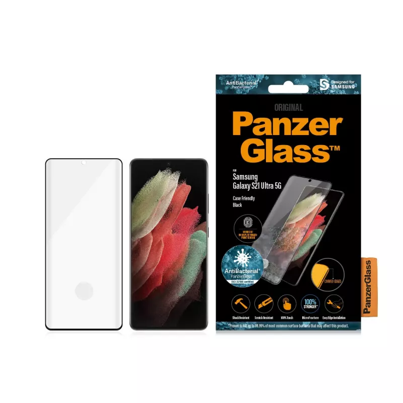 Stiklinė ekrano apsauga PanzerGlass Samsung Galaxy S21 Ultra 5G