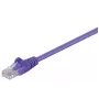 Microconnect B-UTP501P tinklo kabelis violetinis 1 m Cat5e U/UTP (UTP)