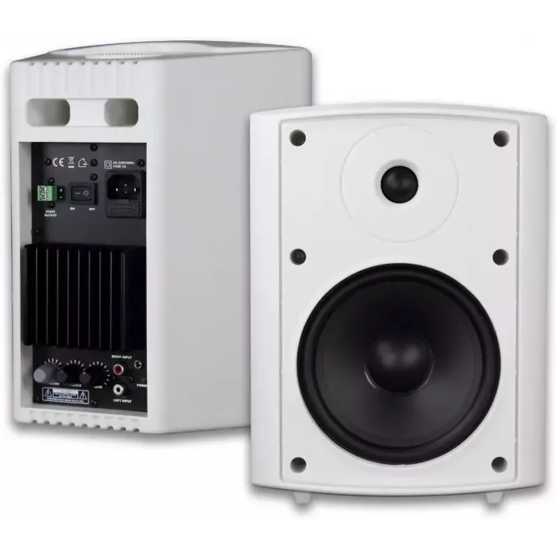 Vivolink aktyvių garsiakalbių rinkinys 2x50W baltas